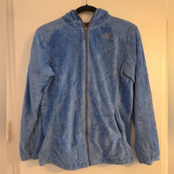 The North Face Girls‎ Fleece Zip-Up Jacket size XL 16/18 - Picture 1 of 15